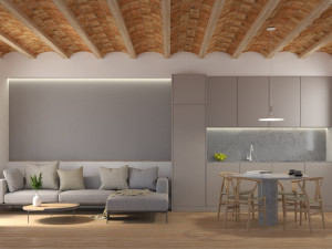 LIVING ROOM Ap Napoles Model 3D