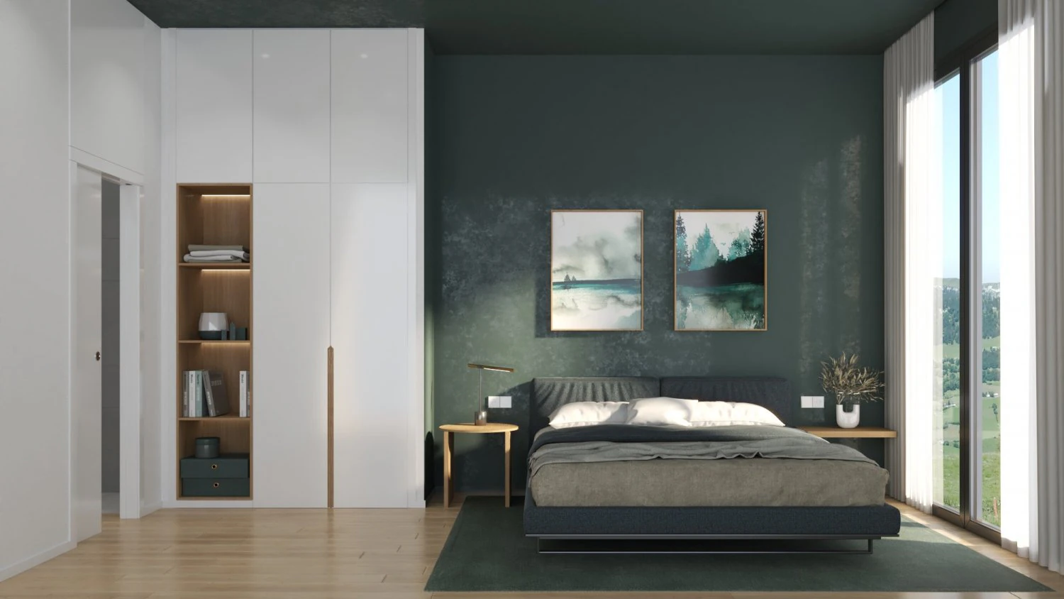 BEDROOM Ap Marina 3D Model .c4d .max .obj .3ds .fbx .stl .blend 