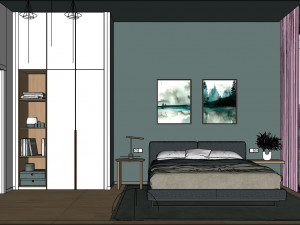 BEDROOM Ap Marina Modèle 3D