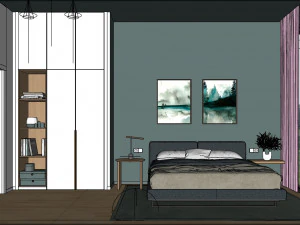 BEDROOM Ap Marina 3D Model