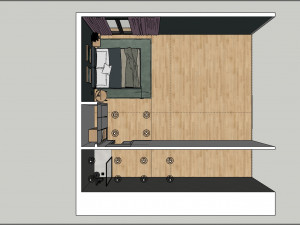 BEDROOM Ap Marina Modèle 3D