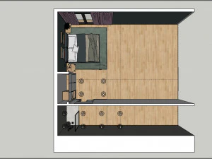 BEDROOM Ap Marina 3D Model
