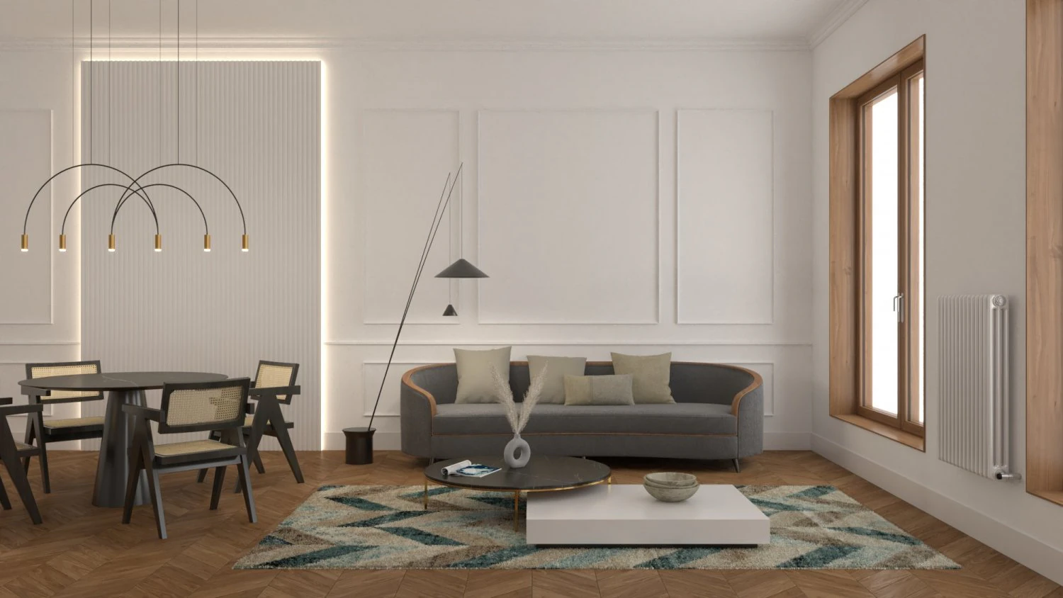 LIVING ROOM Ap Bora 3D Model .c4d .max .obj .3ds .fbx .stl .blend 