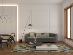 LIVING ROOM Ap Bora 3D 模型