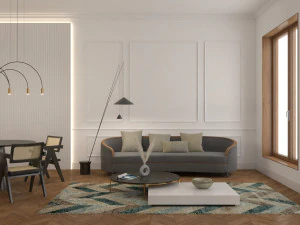 SALA DE ESTAR Ap Bora Modelo 3D