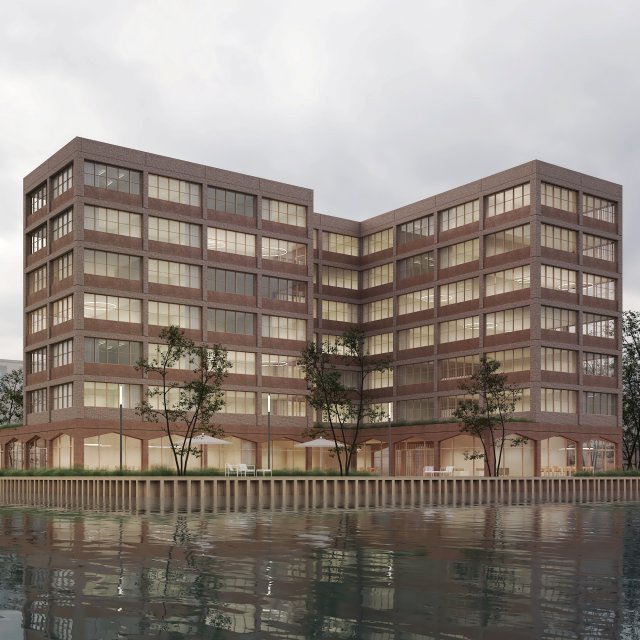 AUSSENSZENE Brick Dock 3D Modell .c4d .max .obj .3ds .fbx .stl .blend