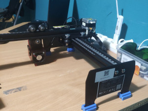 A leg for the CREALITY laser engraver working on the LEGO principle 10 mm height 3D Print Model
