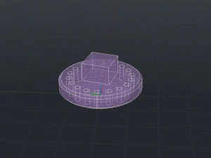 燃油分配器 3D 模型