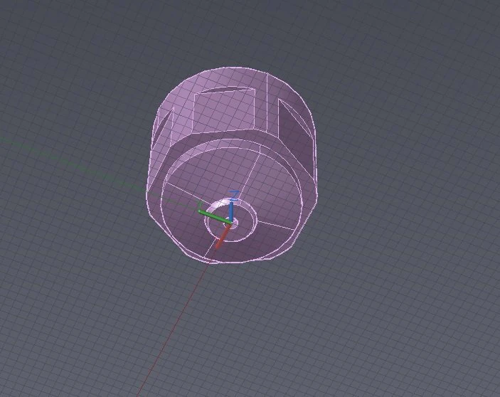 Resonator nut 3D Model .c4d .max .obj .3ds .fbx .stl .blend