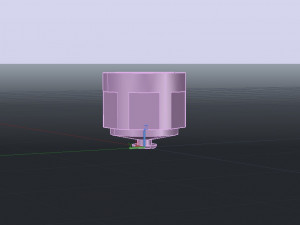 Resonator nut 3D Model