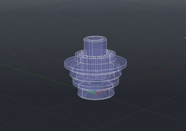 Coupling 3D Модель .c4d .max .obj .3ds .fbx .stl .blend 