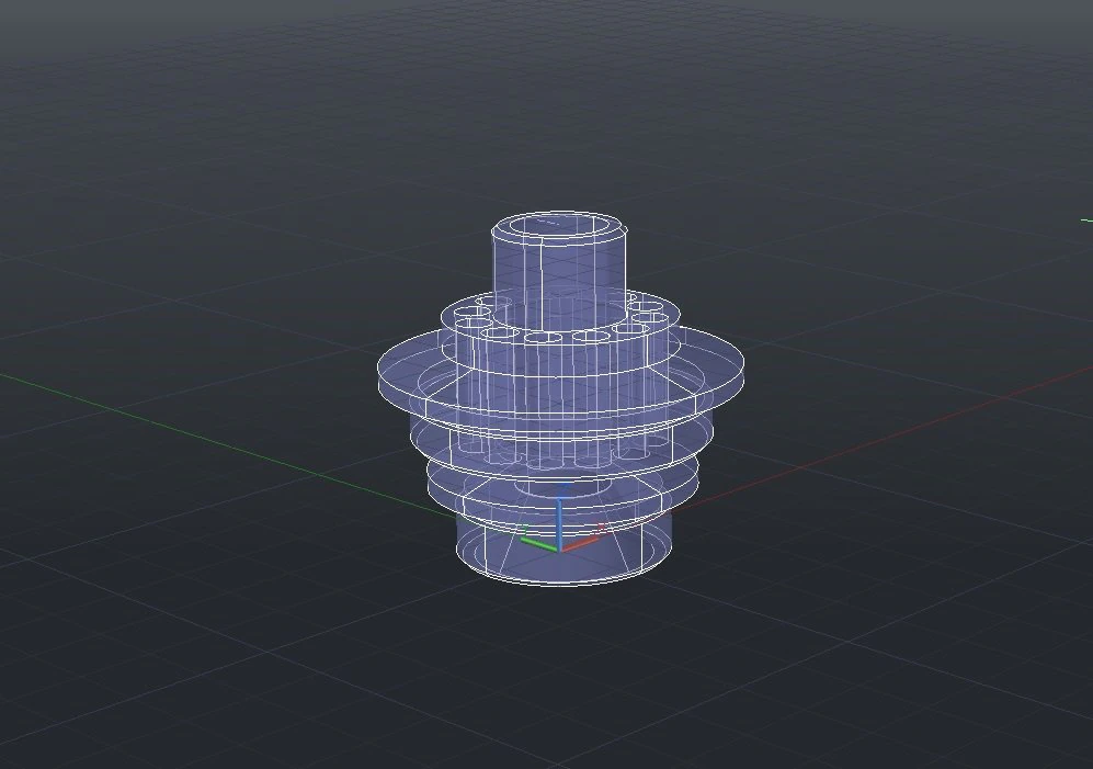 Coupling 3D Model .c4d .max .obj .3ds .fbx .stl .blend 