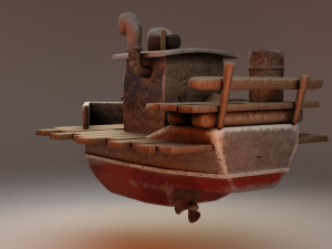 Boat 3Dモデル