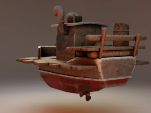 Boat 3D Model