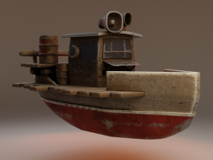 Boat 3Dモデル
