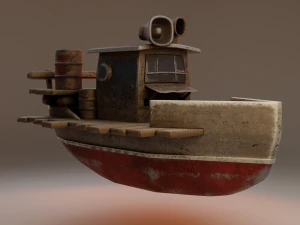 Boat 3D Model