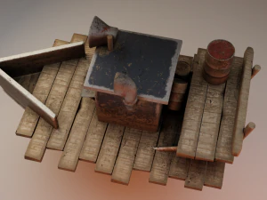 Boat 3D Model
