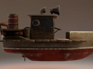 Boat 3D Model