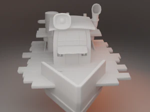 Boat 3D Model