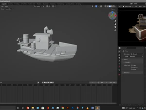Boat 3D Model