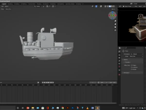 Boat 3D Model