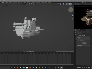 Boat 3D Model