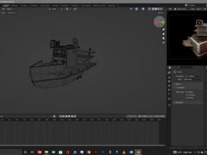 Boat 3D Model