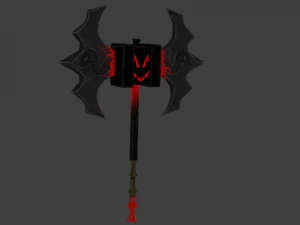 Evilish axe 3D Model