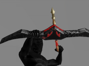 Evilish Bow and Arrow 3Dモデル
