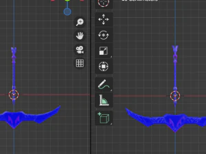 Evilish Bow and Arrow 3D Model