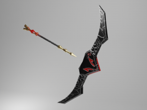 Evilish Bow and Arrow 3D-Modell