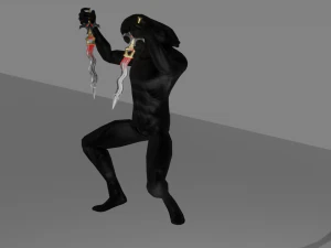 Evilish Dagger 3D Model