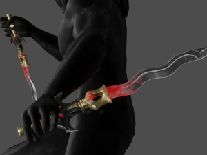 Evilish Dagger 3D Model