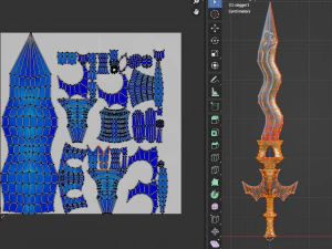 Evilish Dagger 3D Model