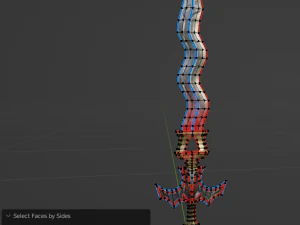 Evilish Dagger 3D Model