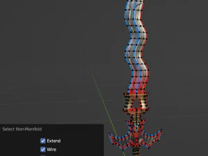 Evilish Dagger 3D Model