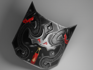 Evilish Shield Modèle 3D