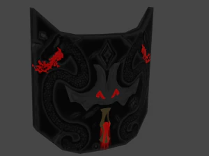 Evilish Shield 3D Model