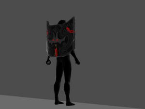 Evilish Shield 3D 模型