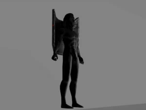 Evilish Shield 3D Model