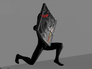 Evilish Shield 3D 模型