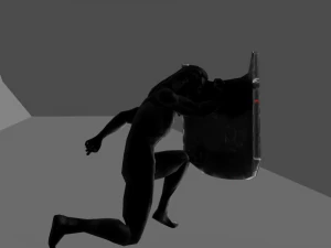 Evilish Shield 3D Model
