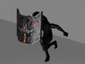 Evilish Shield 3D 模型
