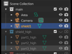 Evilish Shield 3D Model