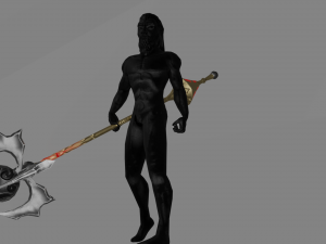 Evilish Staff 3D Model