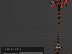 Evilish Staff 3D Model