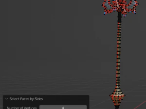 Evilish Staff 3D Model