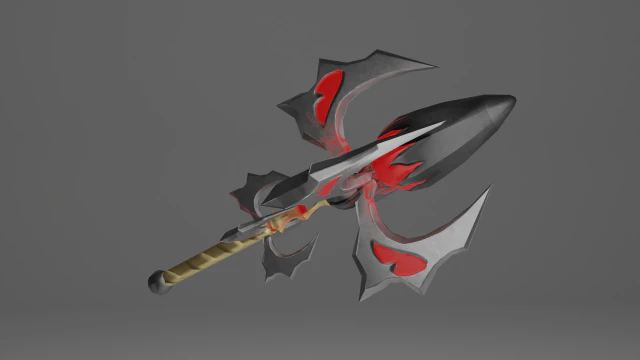 Kwaadaardige toverstaf 3D Model .c4d .max .obj .3ds .fbx .stl .blend 