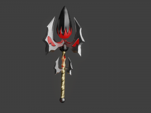 Evilish wand Modelo 3D