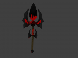 Evilish wand Modelo 3D